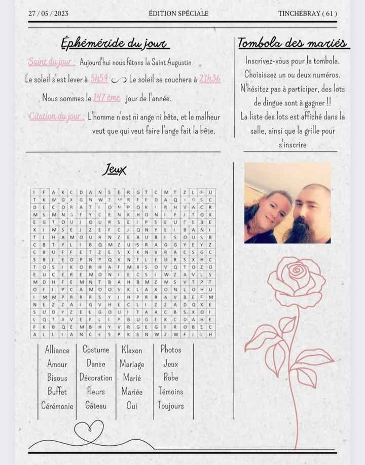 Gazette et horoscope - 2
