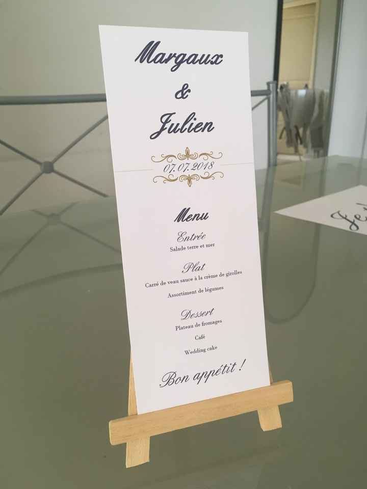 Diy porte menu par mon homme - 2