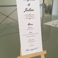 Diy porte menu par mon homme - 2