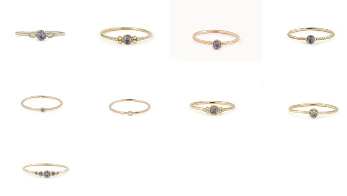 Bague de fiançailles Myrtille Beck