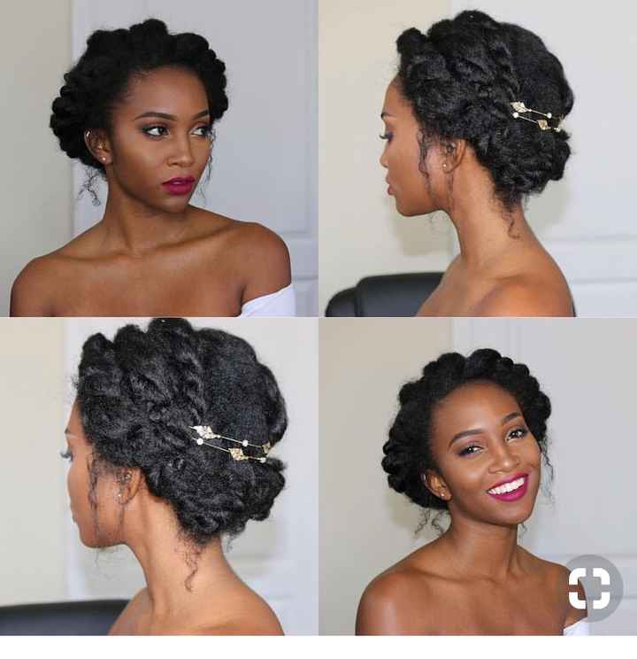 Coiffure du jour j - 1