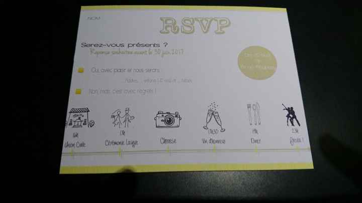 Mon faire part petit budget... - 2