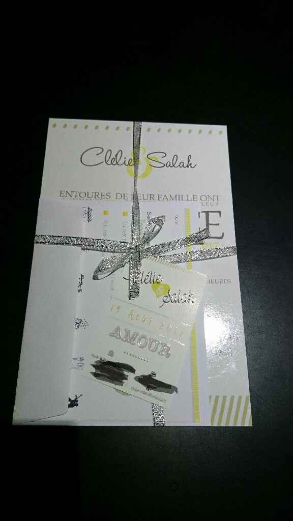 Mon faire part petit budget... - 4