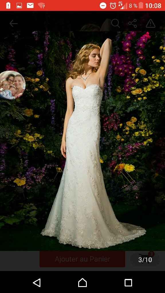 Commande de ma robe. - 1