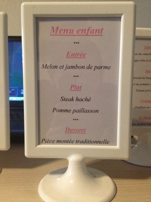 Nom de table + menu - 3