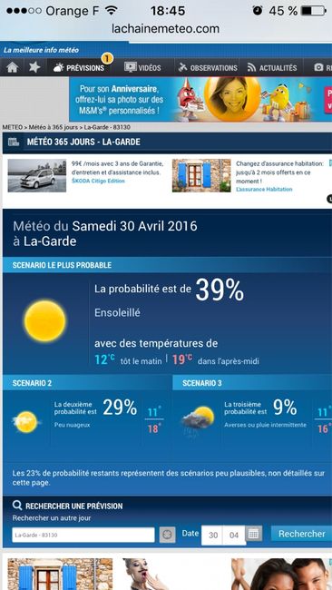 Paniquons ensemble : la météo ! - 1
