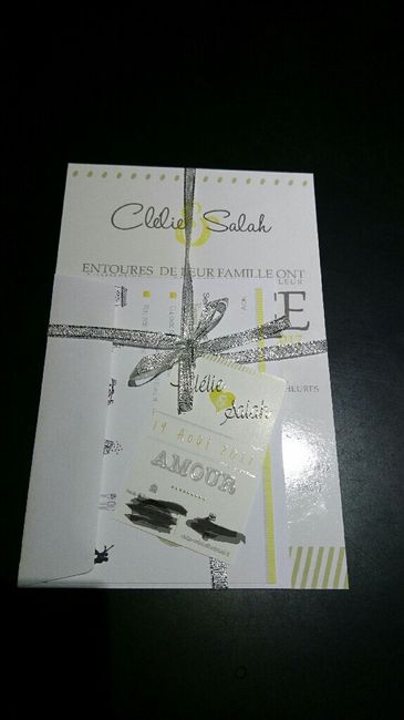 Mon faire part petit budget... - 4
