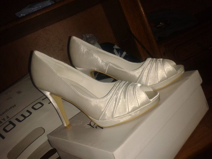 Mes chaussure de mariée