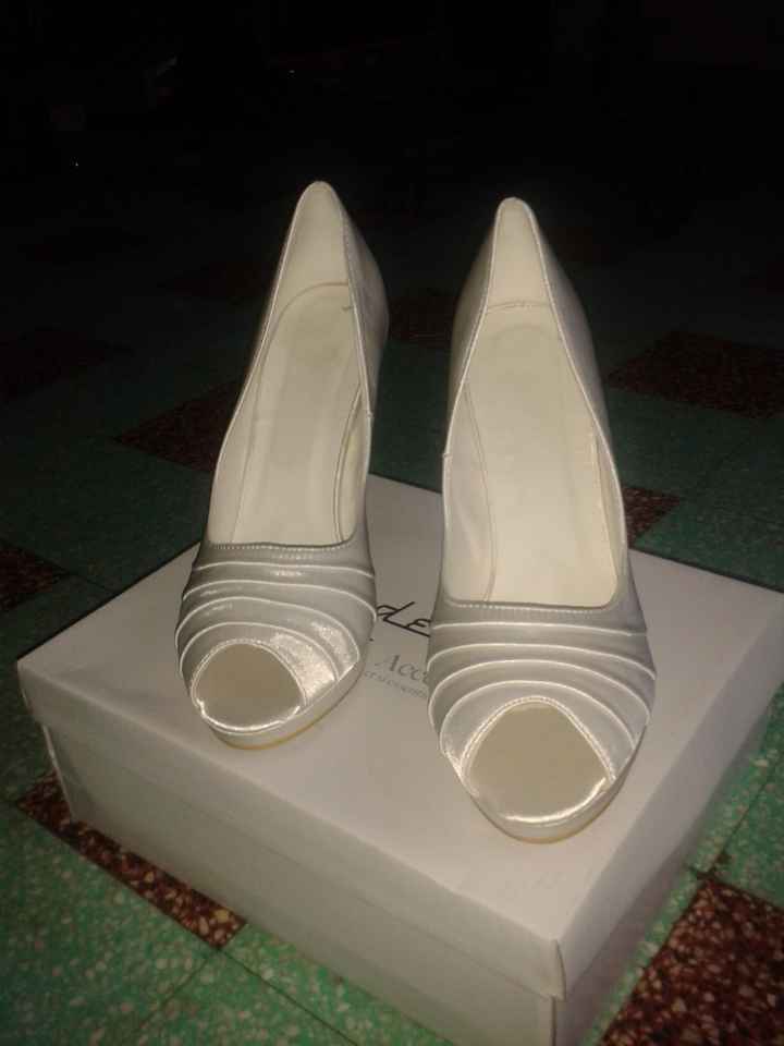 Mes chaussure de mariée