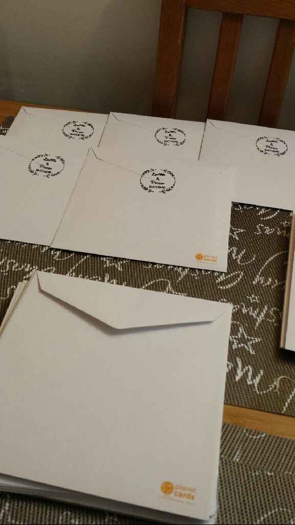 Décoration enveloppe faire part?? - 1