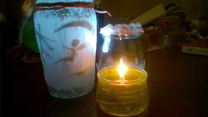 Triptique avec petit pot fée