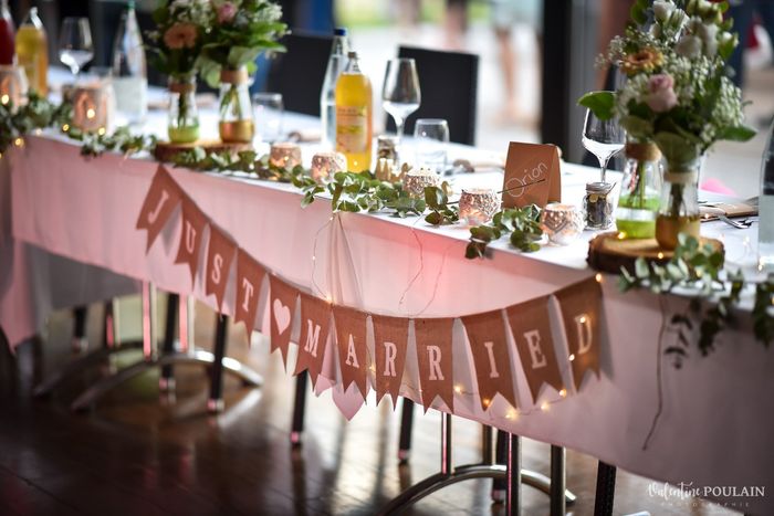 Marque-place des mariés - 1