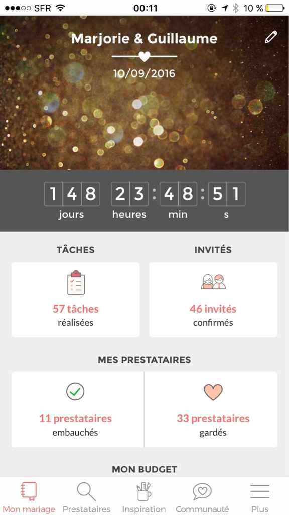On passe à deux chiffres !!!!! ps : trop forte  hihiii lol - 1