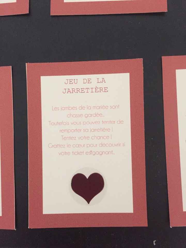 DIY ticket jarretière - 4