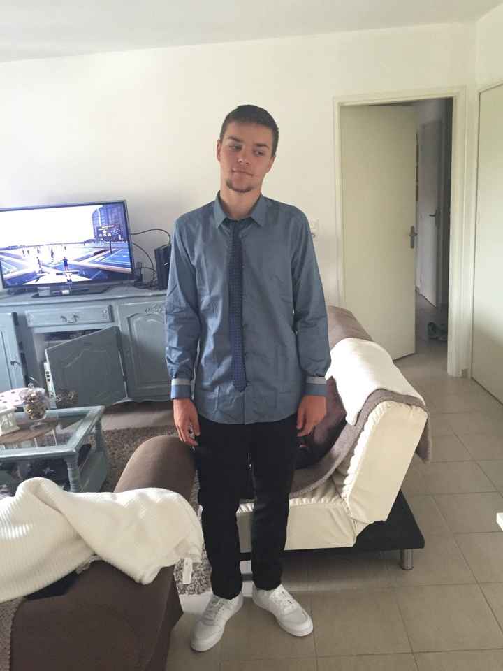 Tenue de mon frère