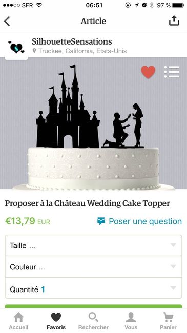 Cake topper - 2