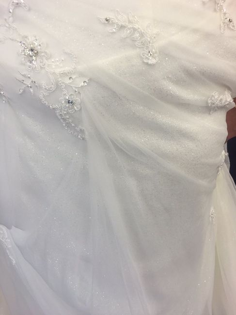 Zoom sur ma robe