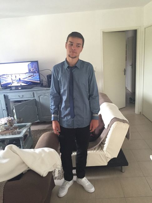 Tenue de mon frère