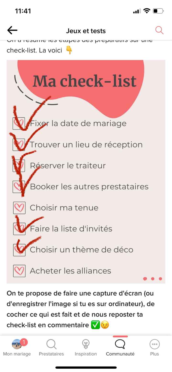 BONUS : Une check-list à cocher ✅ - 1