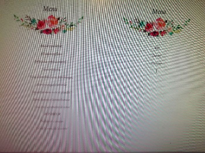 Idée texte menu - 1