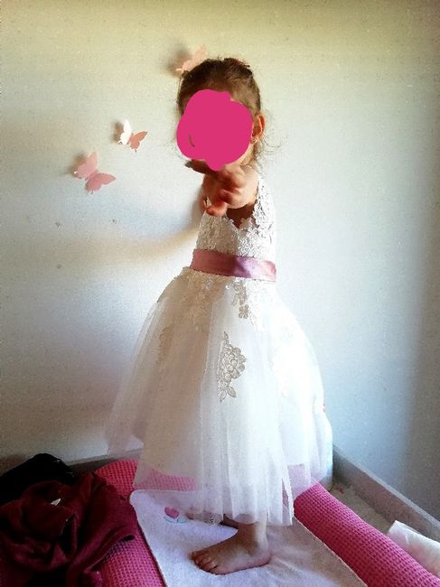 Robe de ma fille reçu ! - 4