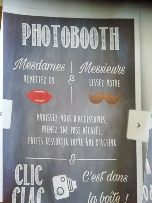 Panneau photobooth avis svp - 2
