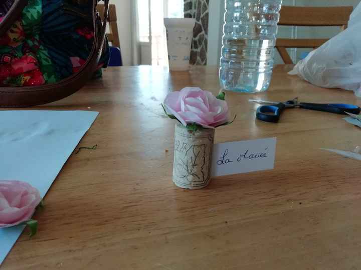 Porte noms pour mariage champêtre - 1