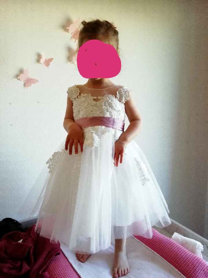 Robe de ma fille reçu ! - 3