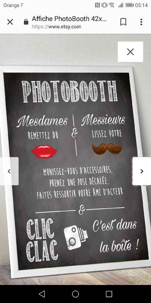 Panneau photobooth - 1