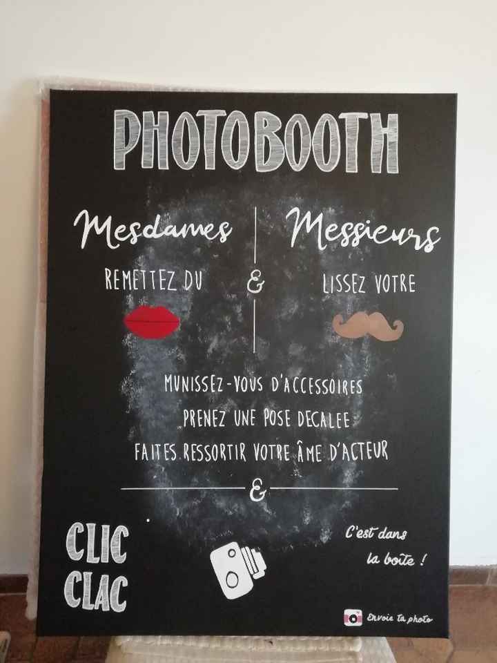 Panneau photobooth fini - 1