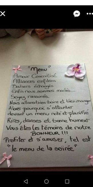 Menu ou pas - 2