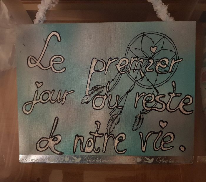 Un tableau pour la déco