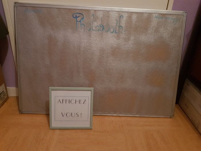 Le photobooth avec polaroid !