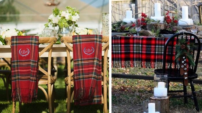 Inspiration mariage thème Ecossais 1