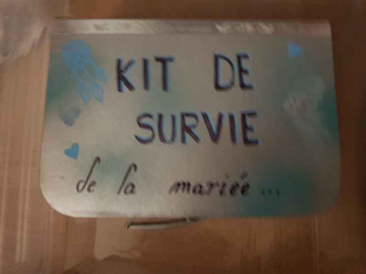 DIY Kit de survie de la mariée