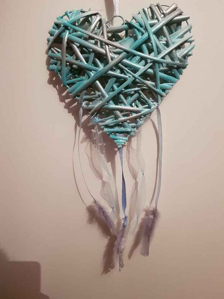 La décoration pour la chaise de la mariée ^^