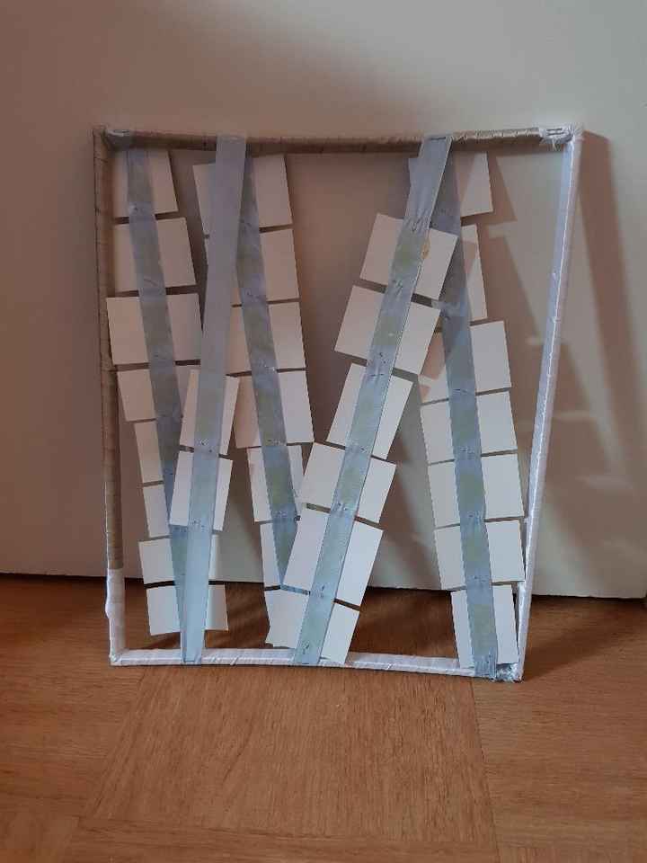 Support photos sur tour de cadre