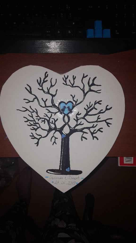 DIY arbre à empreintes