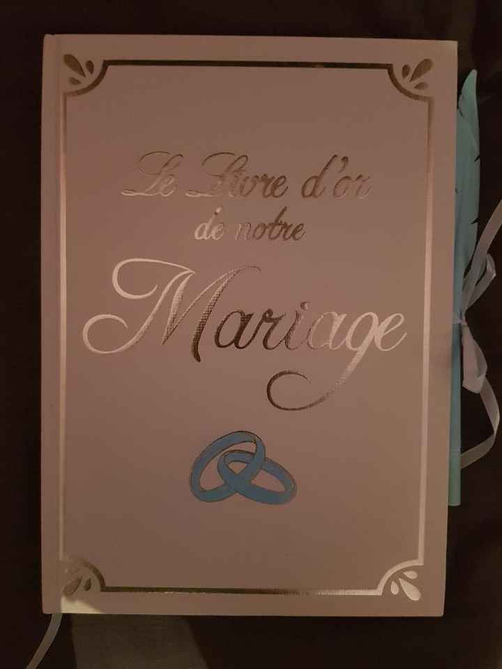 Livre d'or customisé