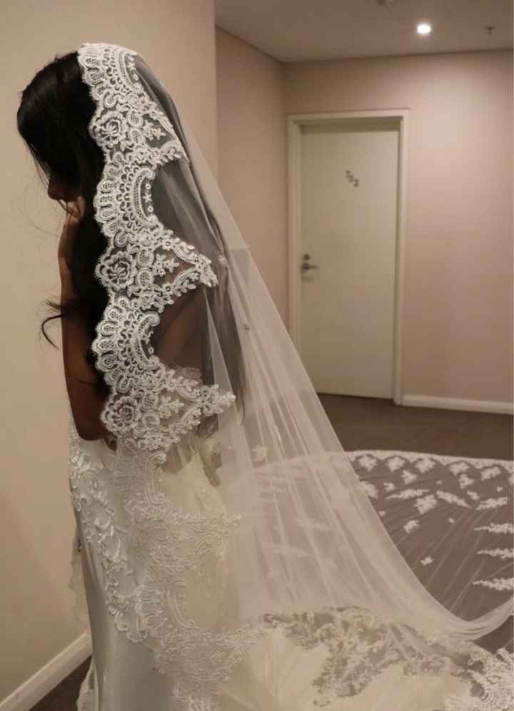 à propos du voile de mariée - 1