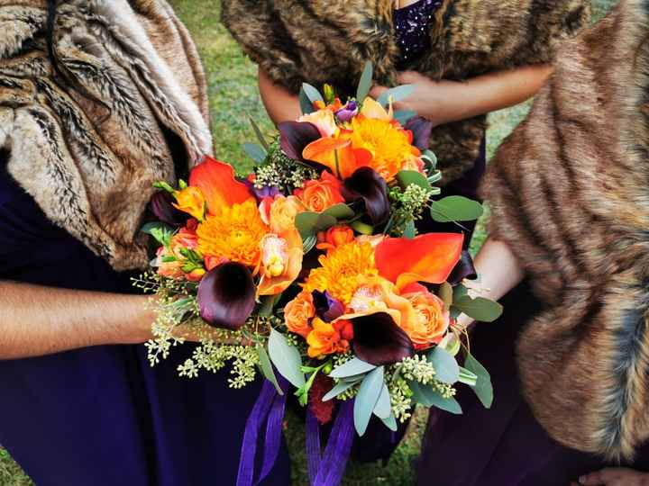 J'aimerais vous montrer quelques photos de mon mariage d'automne . - 2