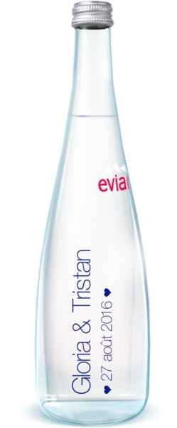 Nous avons craqué pour les bouteilles d'evian personnalisé - 1