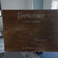 Glamour VS Champêtre : Le panneau de bienvenue ! - 1