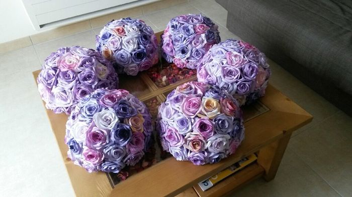 J'aimerais faire mes compositions florales pour les centres de table - 1