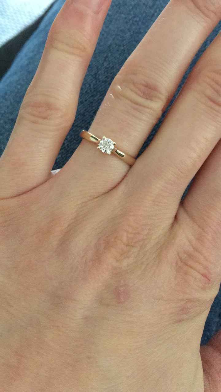 Curieuse de découvrir vos bagues de fiançailles - 1