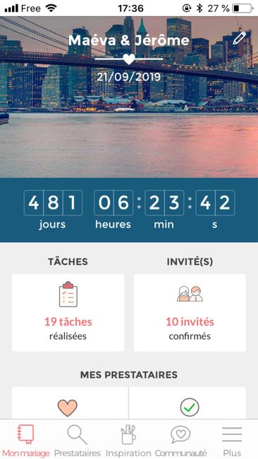 Montrez-moi vos compteurs de mariage 🤵👰 - 1