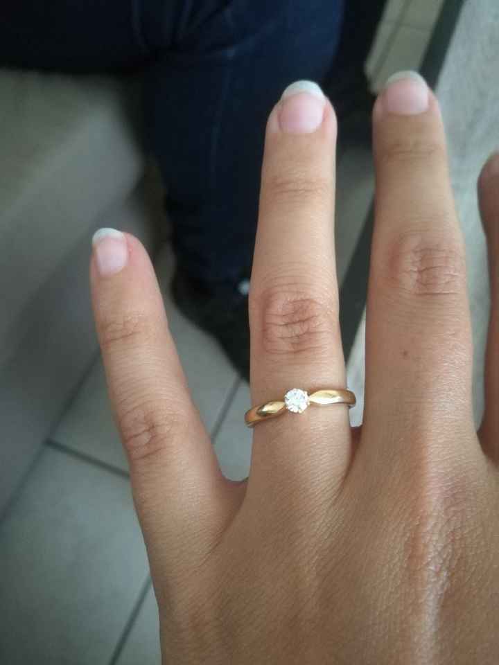 Montrez-moi votre bague de fiançailles 😍 - 1