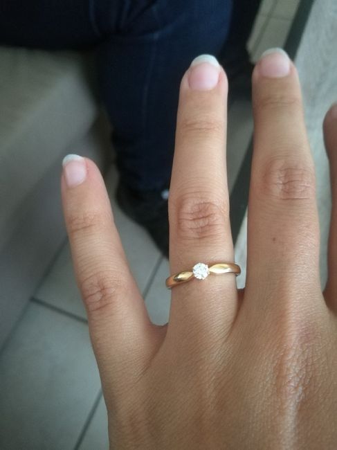 Montrez-moi votre bague de fiançailles 😍 - 1