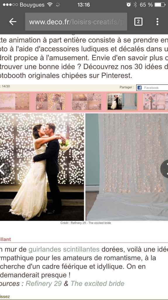 Création fond photobooth - 2