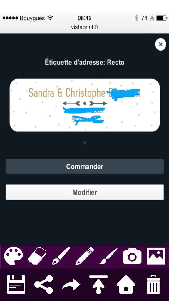 Personnalisation enveloppes n2 - 2